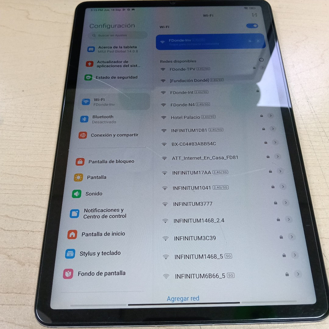 TABLETA XIAOMI PAD 5 21051182G 256 GB 6 GB RAM (SEMINUEVO)