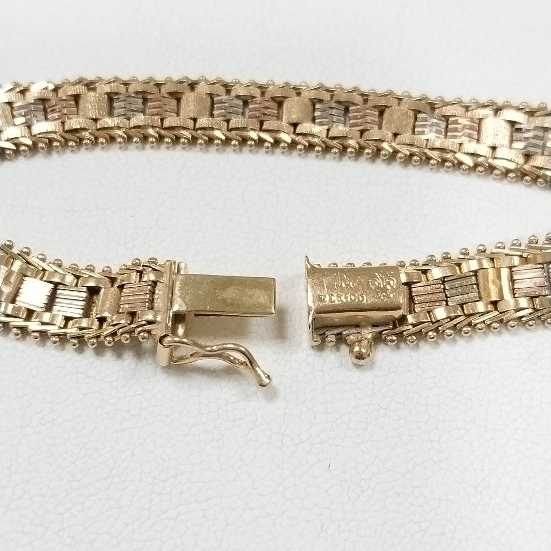 PULSERA ORO 14 K 12,90 GRMS (SEMINUEVO)