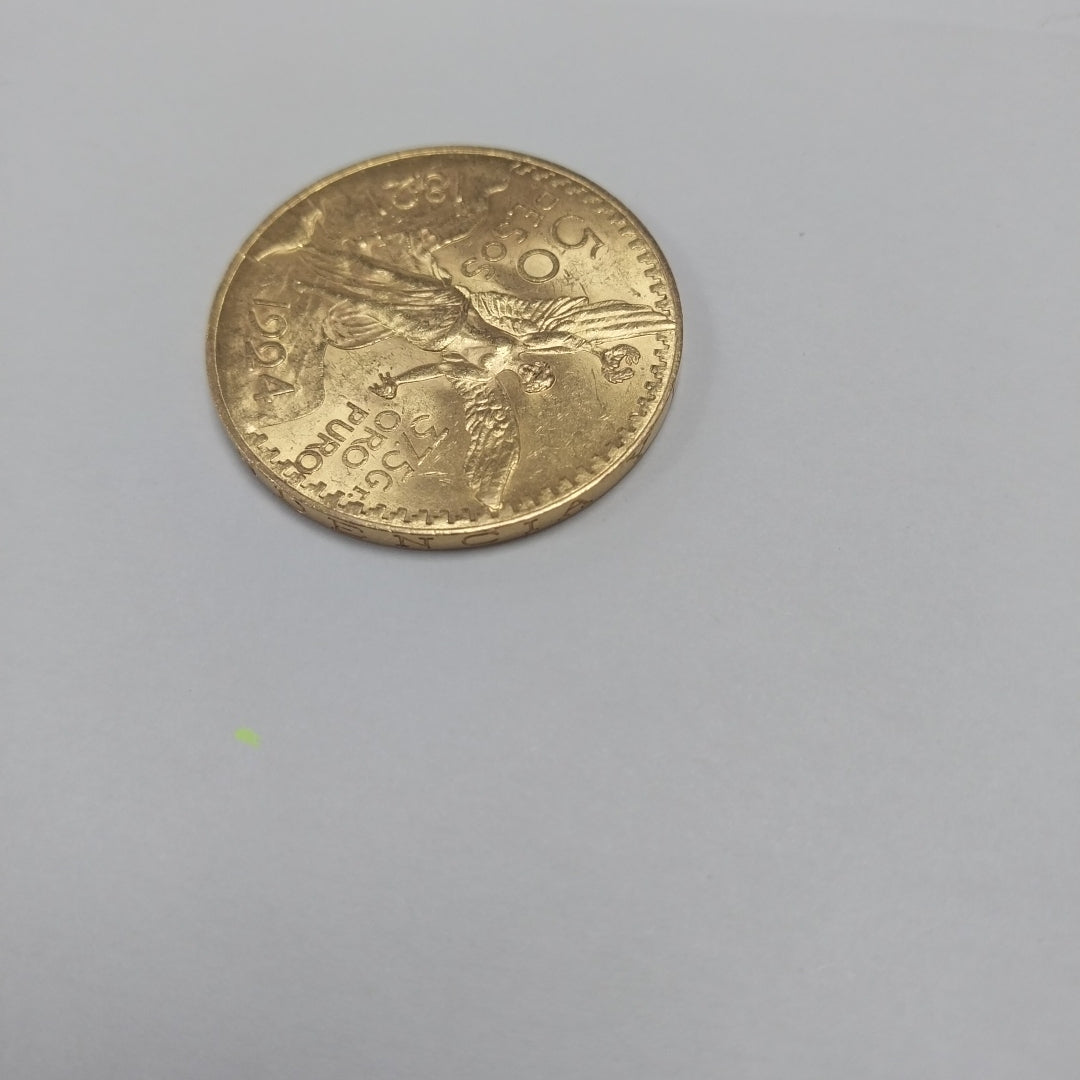 K1 41.6 GRMS - DESC. 0 GRAMOS - 21 K - AVALÚO 71884.8 * * IDENTIFICACIÓN MONEDA NOMINATIVA. * MATERIALES ORO. * CAN (SEMINUEVO)