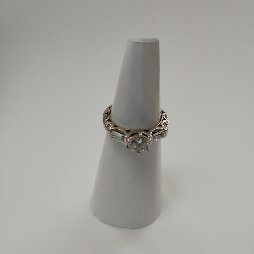 ANILLITO ORO BLANCO 10 K 3,50 GRMS (SEMINUEVO)