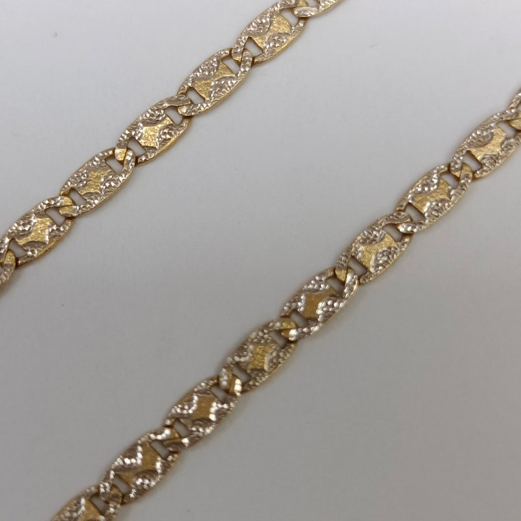 CADENA ORO,RODIADO 14 K 7,50 GRMS (SEMINUEVO)