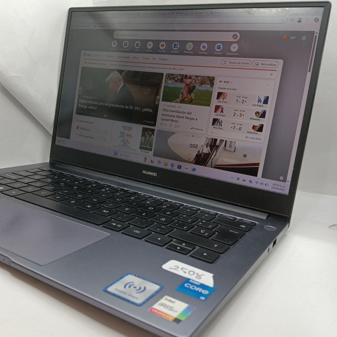 LAPTOP HUAWEI MATEBOOK D14 NBDE-WFH9 (2022) 512 GB SSD 16 GB RAM (SEMINUEVO)