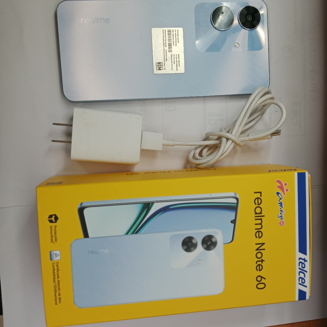 CELULAR REALME REALME NOTE 60-RMX3933(2023) 128 GB 4 GB RAM (SEMINUEVO)