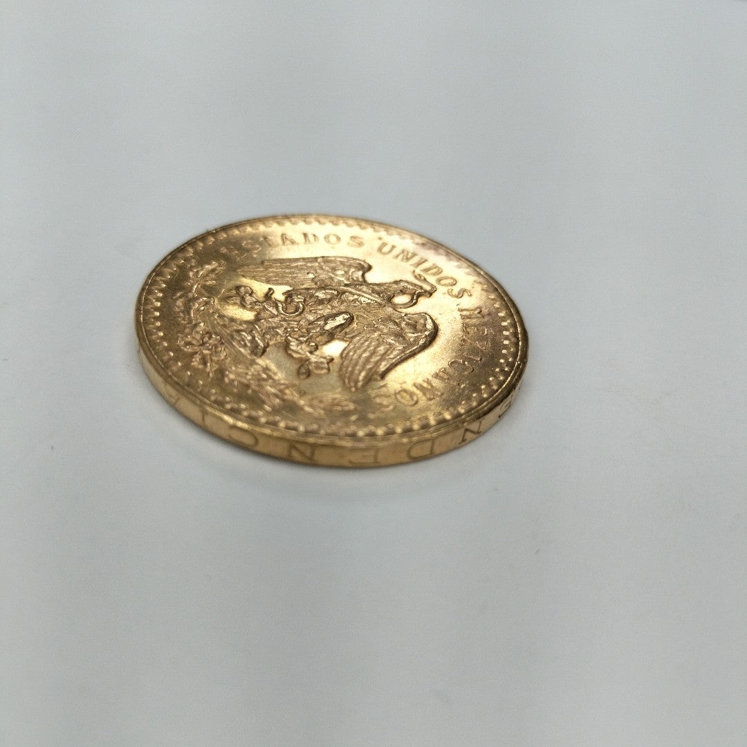 K1 41.6 GRMS - DESC. 0 GRAMOS - 21 K - AVALÚO 76003.2 * * IDENTIFICACIÓN MONEDA NOMINATIVA. * MATERIALES ORO. * CAN (SEMINUEVO)