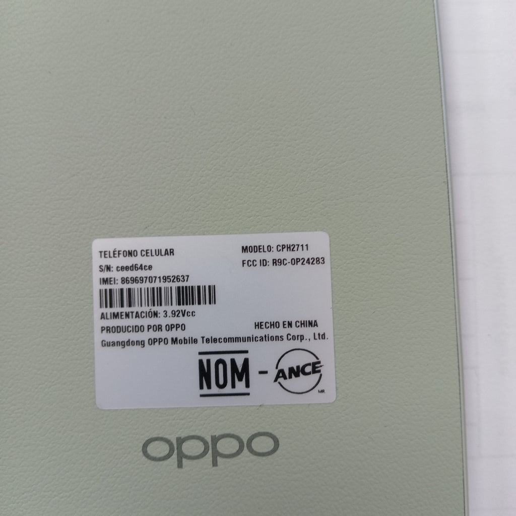 CELULAR OPPO  A5 PRO CPH2711 (2025) 256 GB 8 GB RAM (SEMINUEVO)