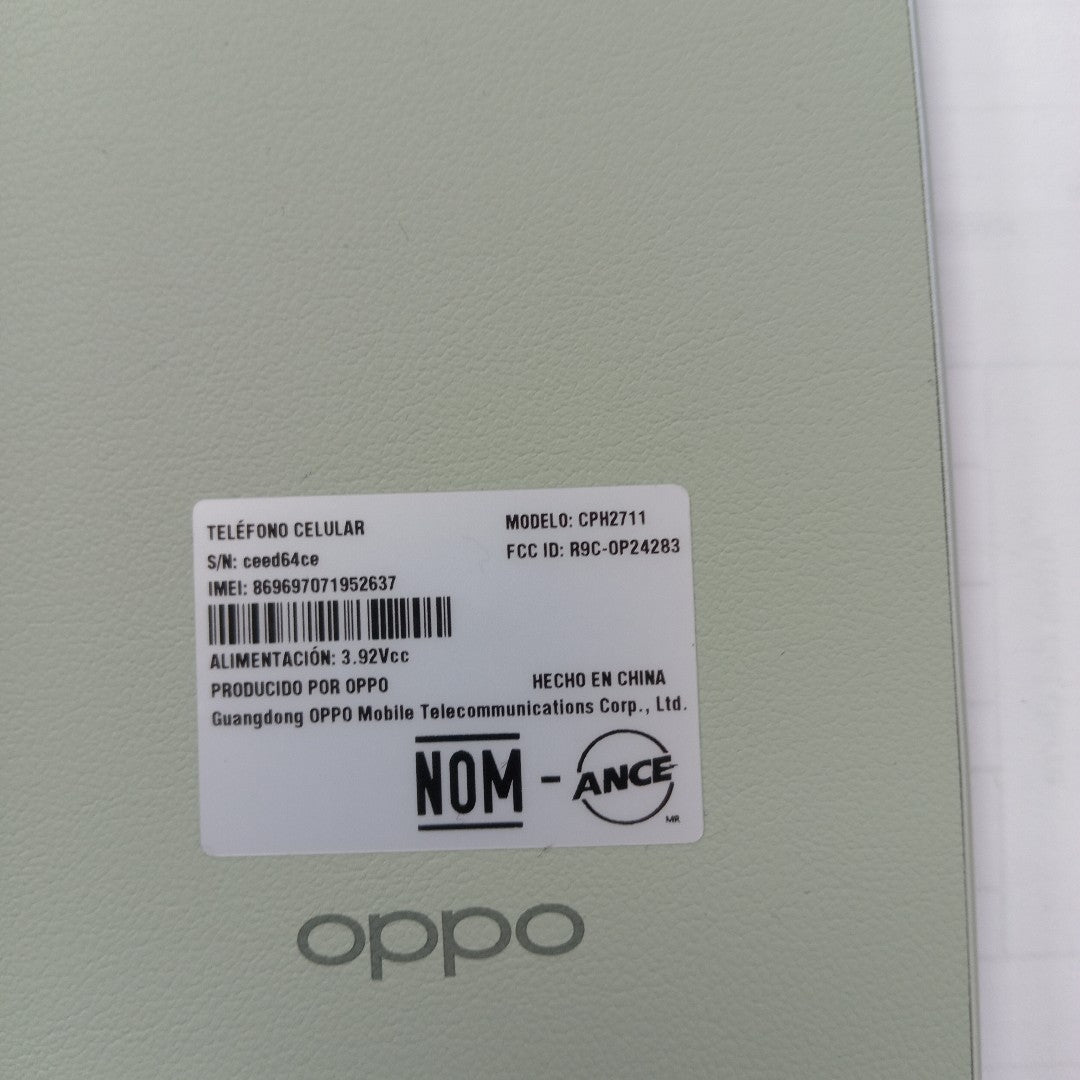 CELULAR OPPO  A5 PRO CPH2711 (2025) 256 GB 8 GB RAM (SEMINUEVO)