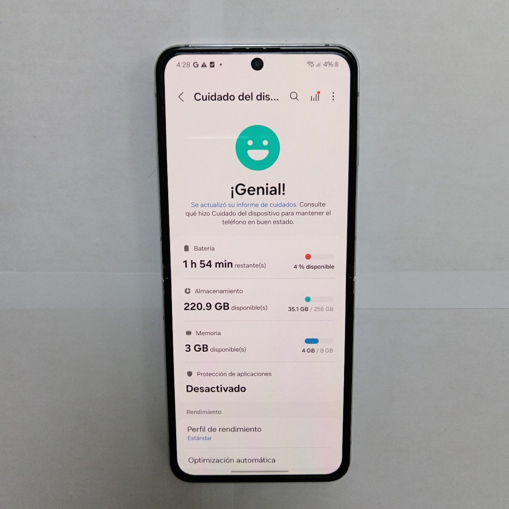CELULAR SAMSUNG GALAXY Z FLIP 5 SM-F731B (2023) 256 GB 8 GB RAM (SEMINUEVO)