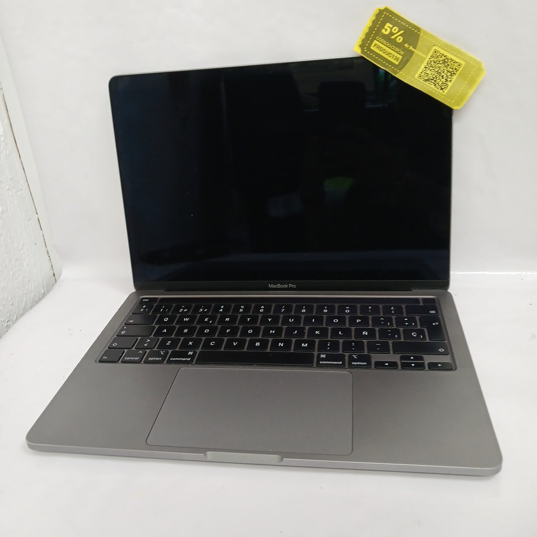 LAPTOP APPLE MACBOOK PRO 13" 2020 1.4 A2289 256 GB SSD 8 GB RAM (SEMINUEVO)