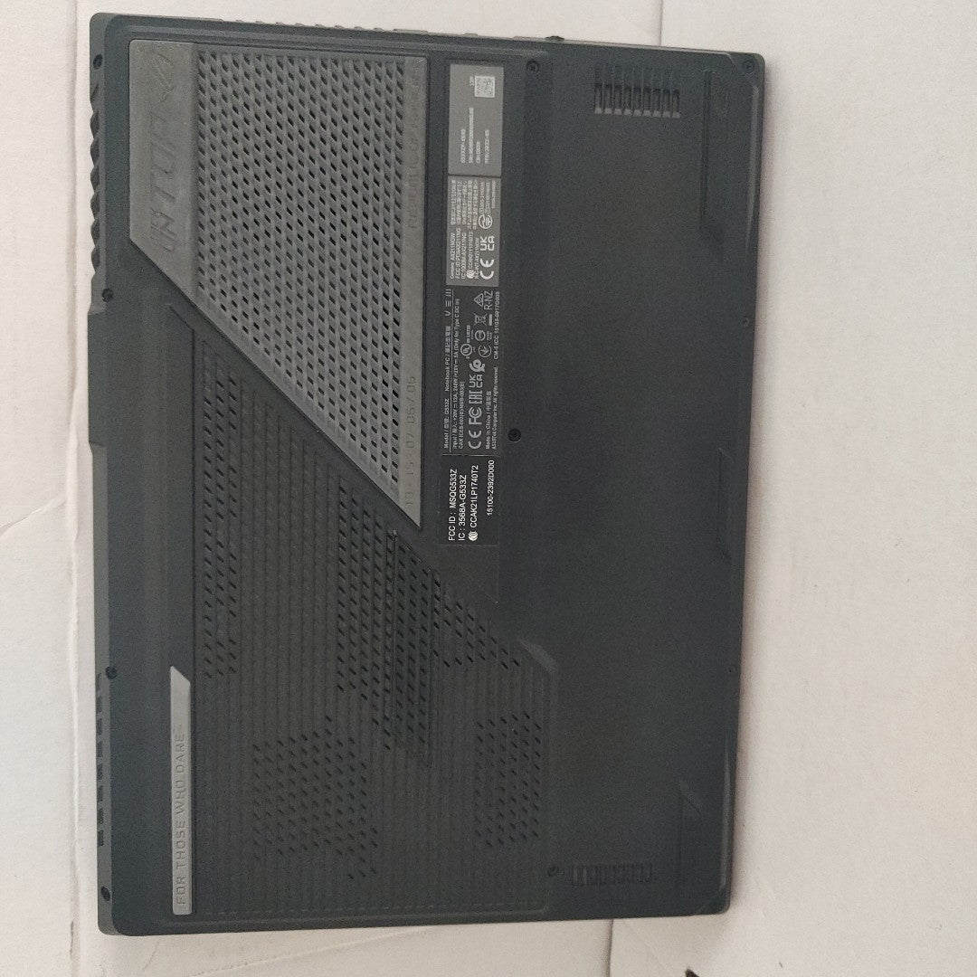 LAPTOP ASUS ROG STRIX SCAR 15 G533ZM-ES93 (2022) 512 GB SSD 16 GB RAM (SEMINUEVO)