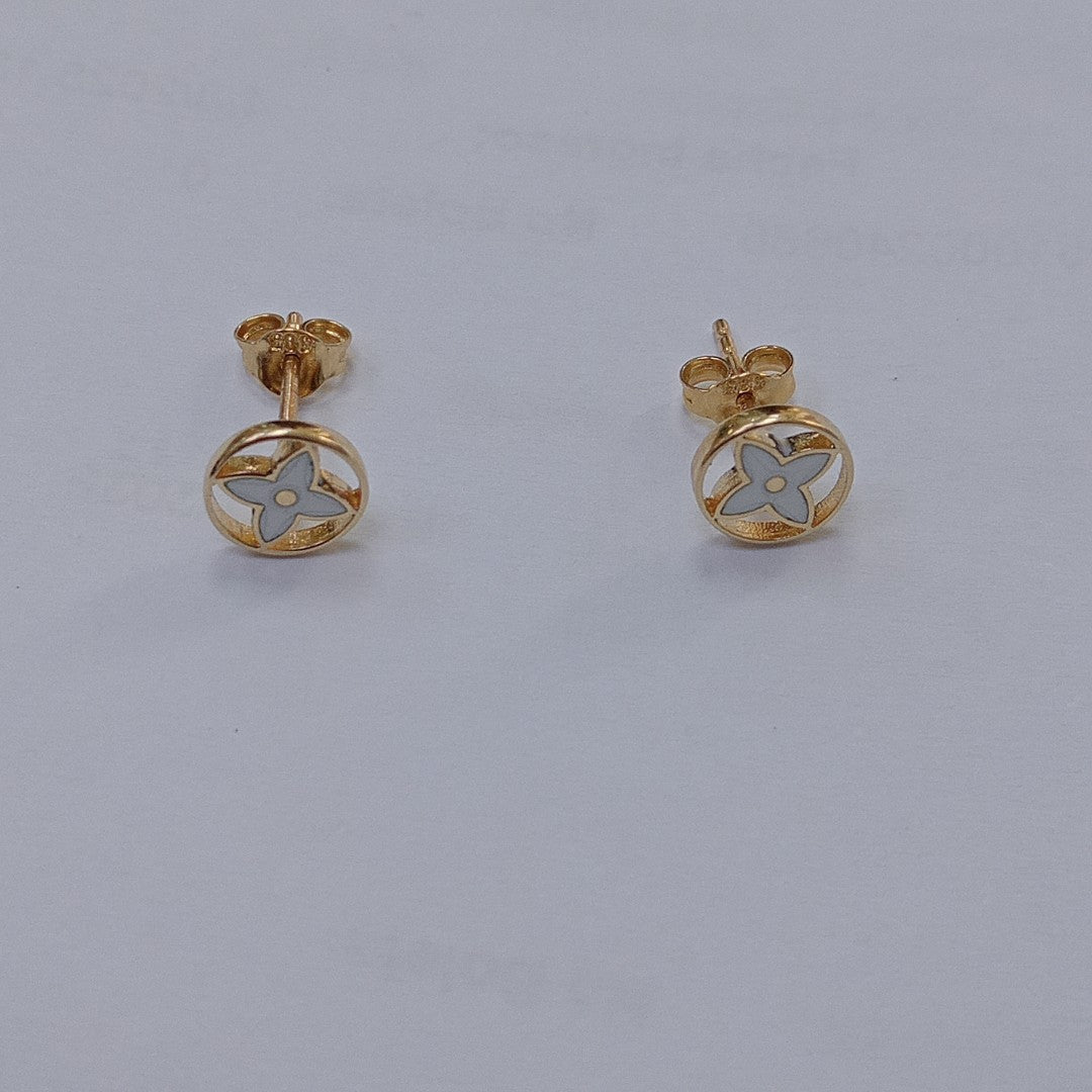 BROQUELES ORO 14K 1.1 (NUEVO)