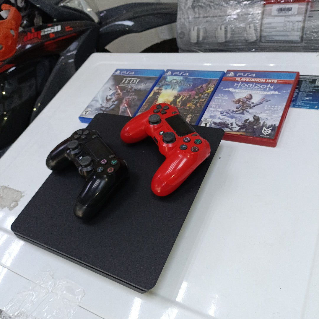 CONSOLA DE VIDEOJUEGO SONY PS4 SLIM 500 GB  (SEMINUEVO)