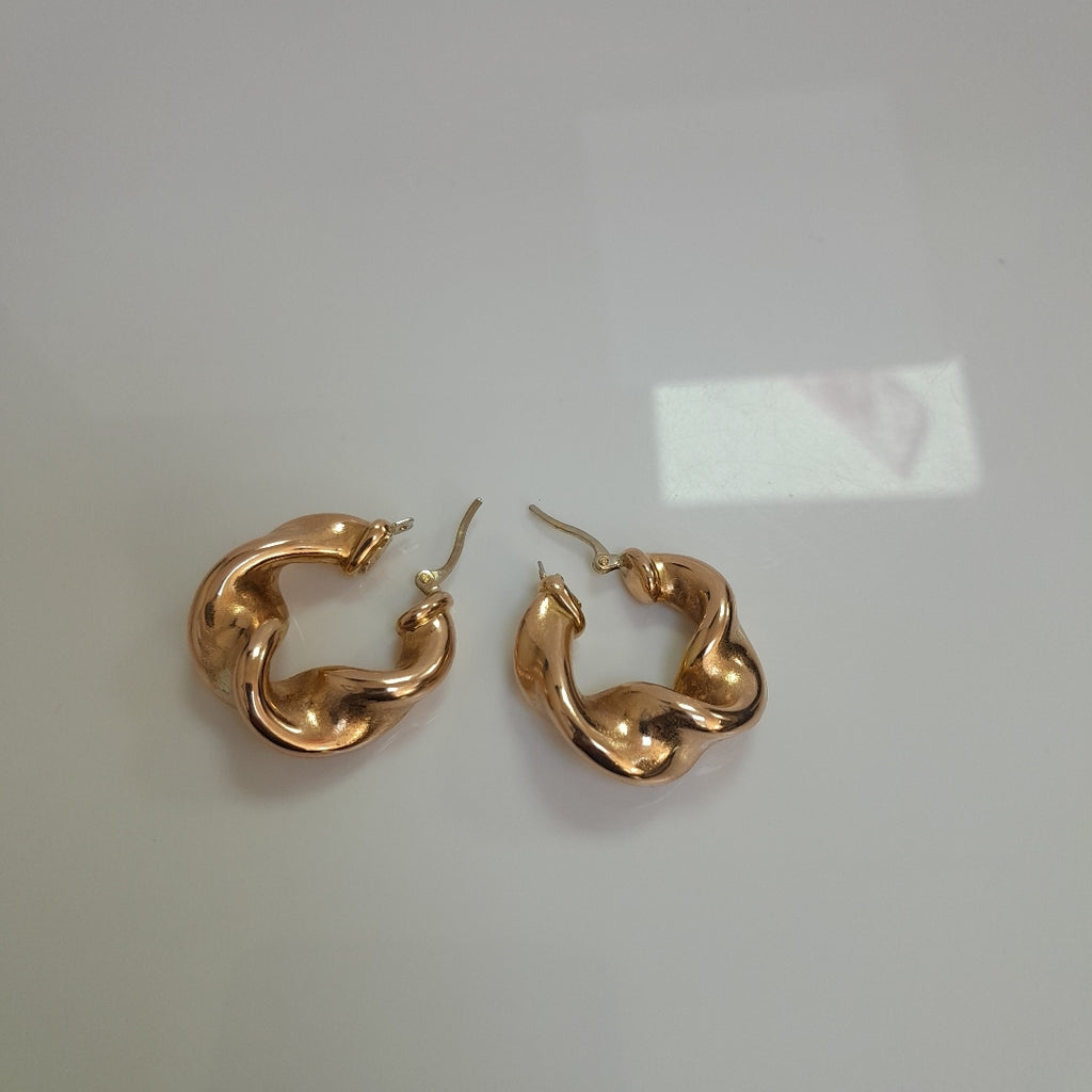 ARRACADAS PAR ORO 14 K 4,90 GRMS (SEMINUEVO)