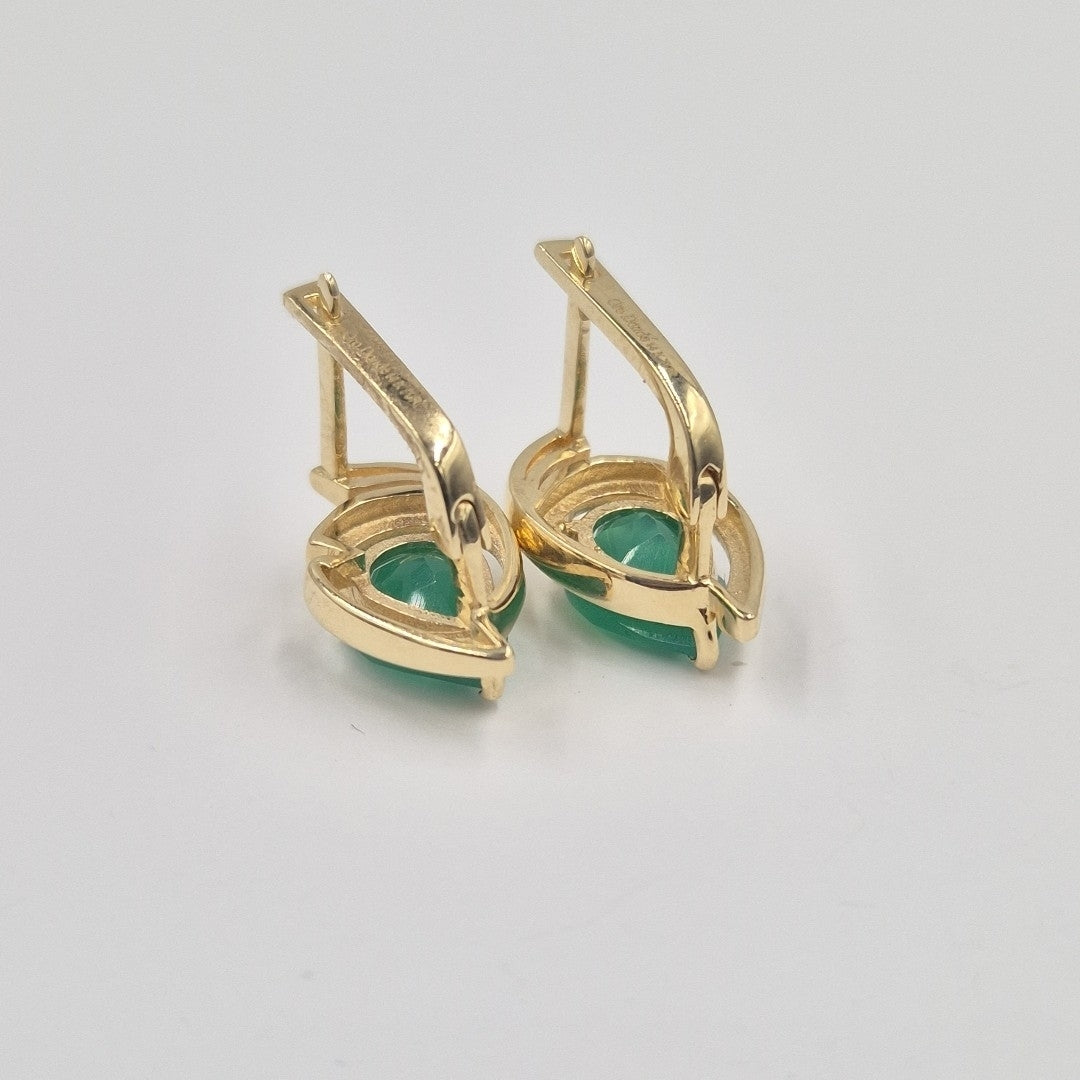 BROQUELES ORO 14K 4.7 (NUEVO)