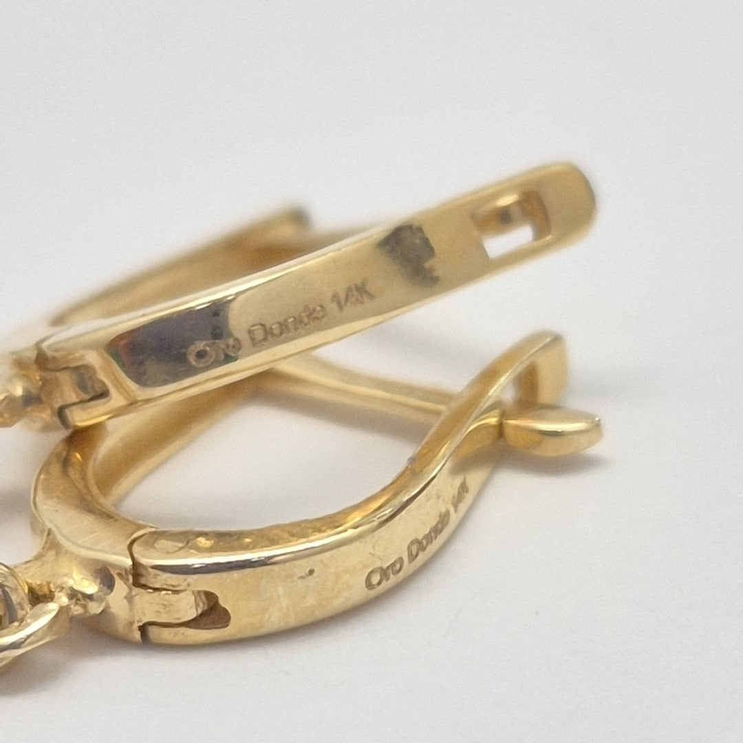 BROQUELES ORO 14K 2.6 (NUEVO)