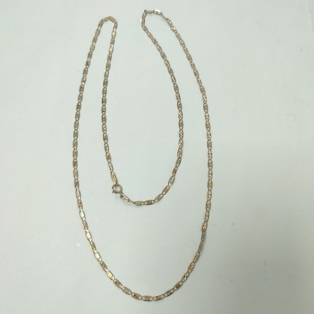 CADENA ORO,ORO PLATINO 10 K 4,40 GRMS (SEMINUEVO)