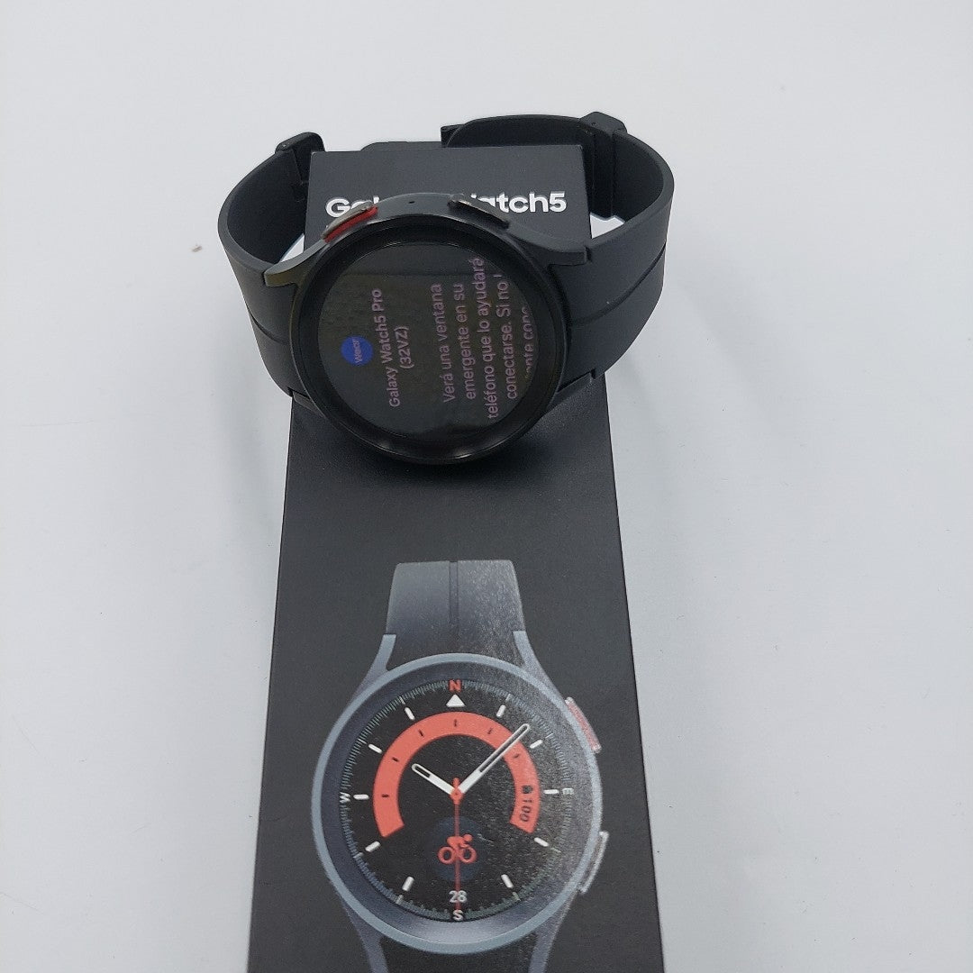 SMARTWATCH SAMSUNG GALAXY WATCH 5 PRO SM-R920 45 MM GPS (SEMINUEVO)