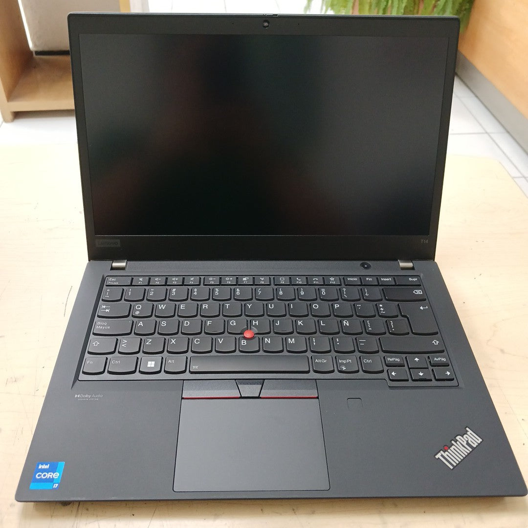 LAPTOP LENOVO THINKPAD T14 GEN 2 (2022) 512 GB SSD 16 GB RAM (SEMINUEVO)