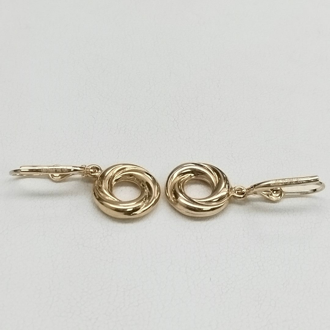 BROQUELES ORO 14K 2.6 (NUEVO)
