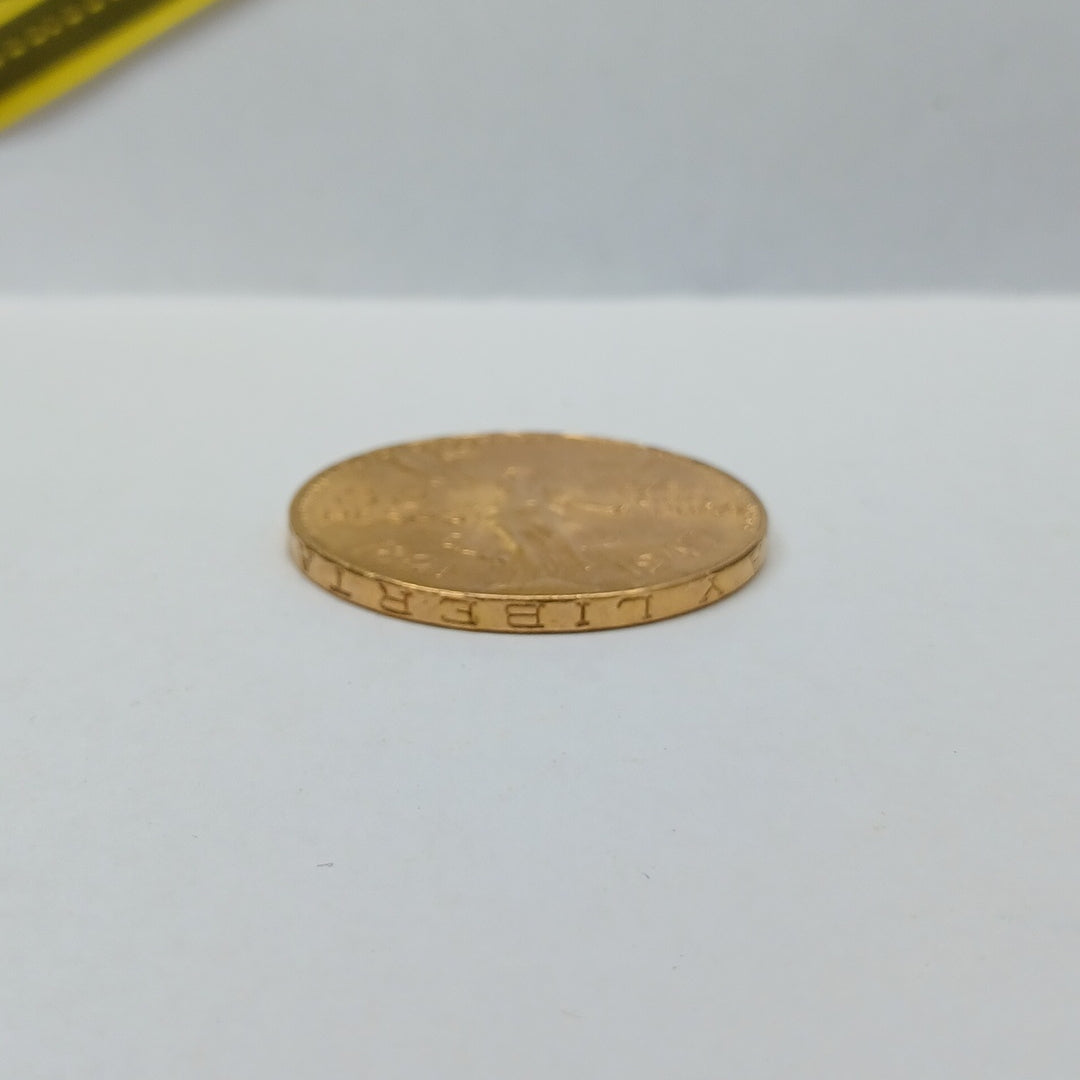K1 41,60 GRMS - DTO. 0,00 GRMS - 21 K - AVALÚO 79534,21 * IDENTIFICACIÓN MONEDA NOMINATIVA * MONEDAS PESOS 50 PESOS (SEMINUEVO)