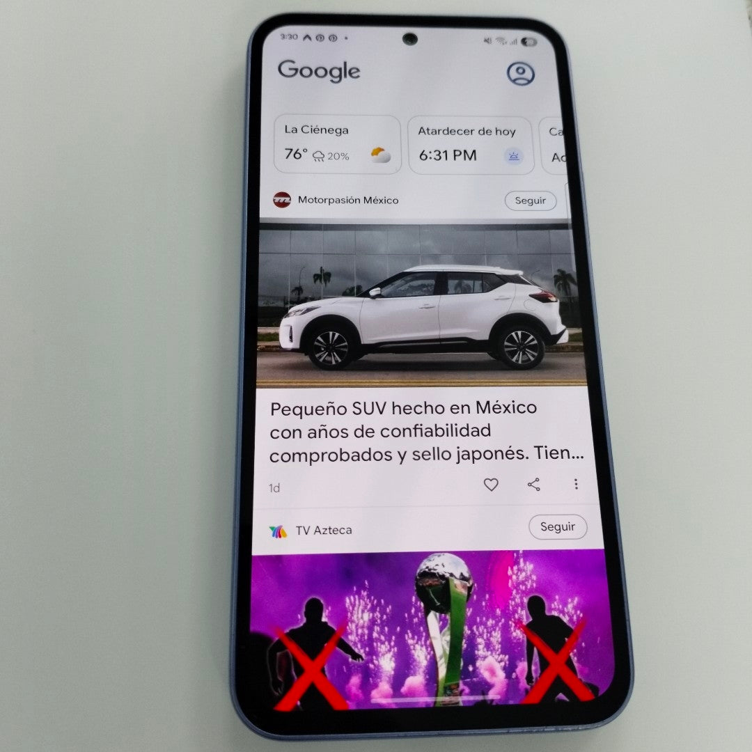 CELULAR SAMSUNG GALAXY A54 5G SM-A546E 128 GB 8 GB RAM (SEMINUEVO)