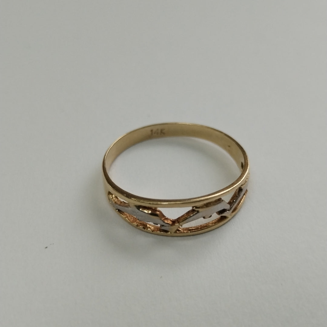 ANILLITO ORO,RODIADO 14 K 1,50 GRMS (SEMINUEVO)
