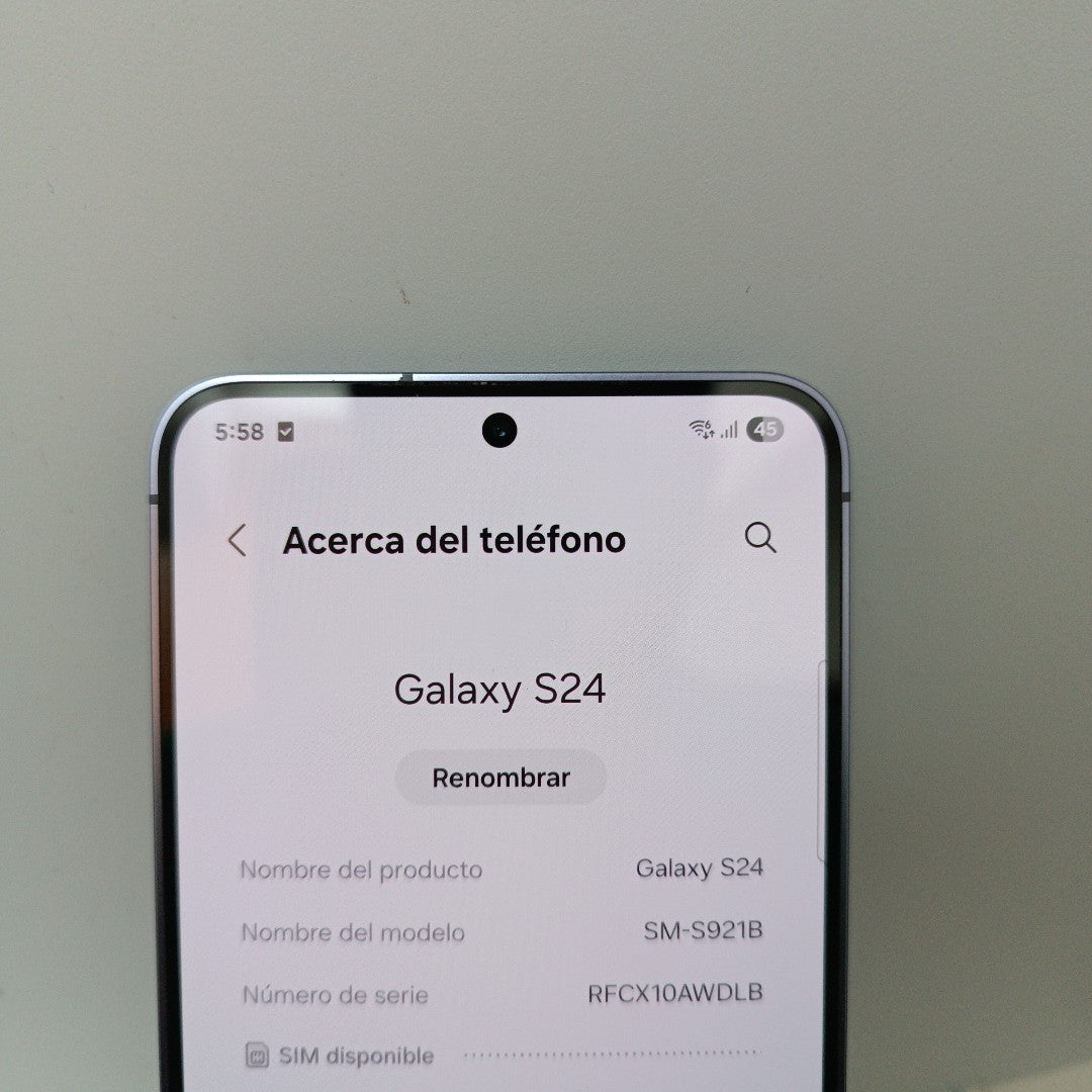 CELULAR SAMSUNG GALAXY S24 SM-S921B (2024) 256 GB 8 GB RAM (SEMINUEVO)