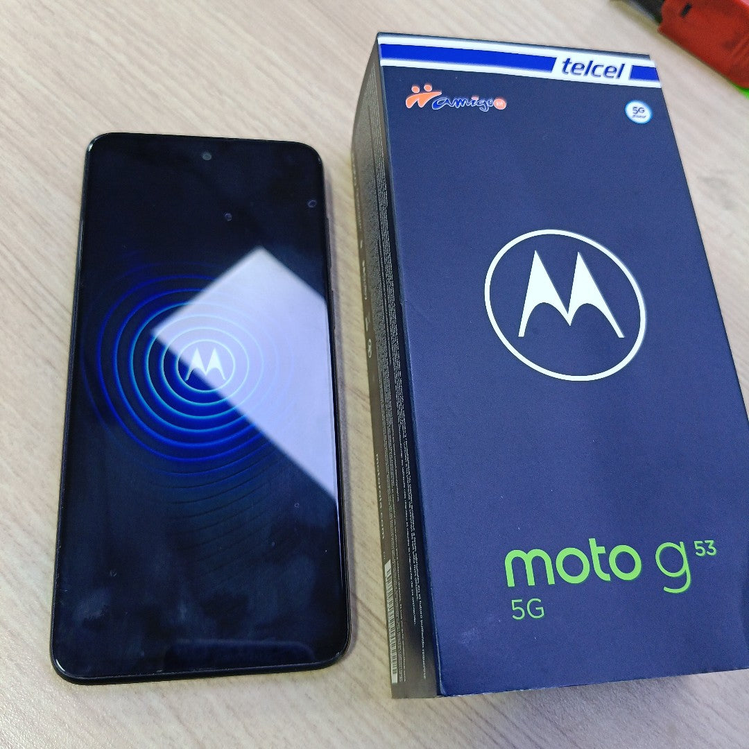 CELULAR MOTOROLA MOTO G53 5G XT2335-1 (2022) 128 GB 6 GB RAM (SEMINUEVO)