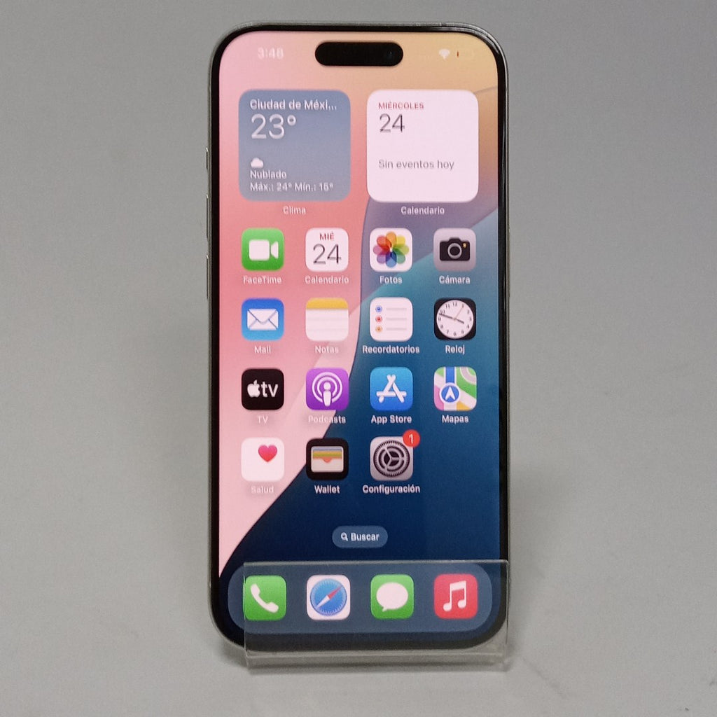 CELULAR APPLE IPHONE 15 PRO A3101 128 GB 8 GB RAM (SEMINUEVO)
