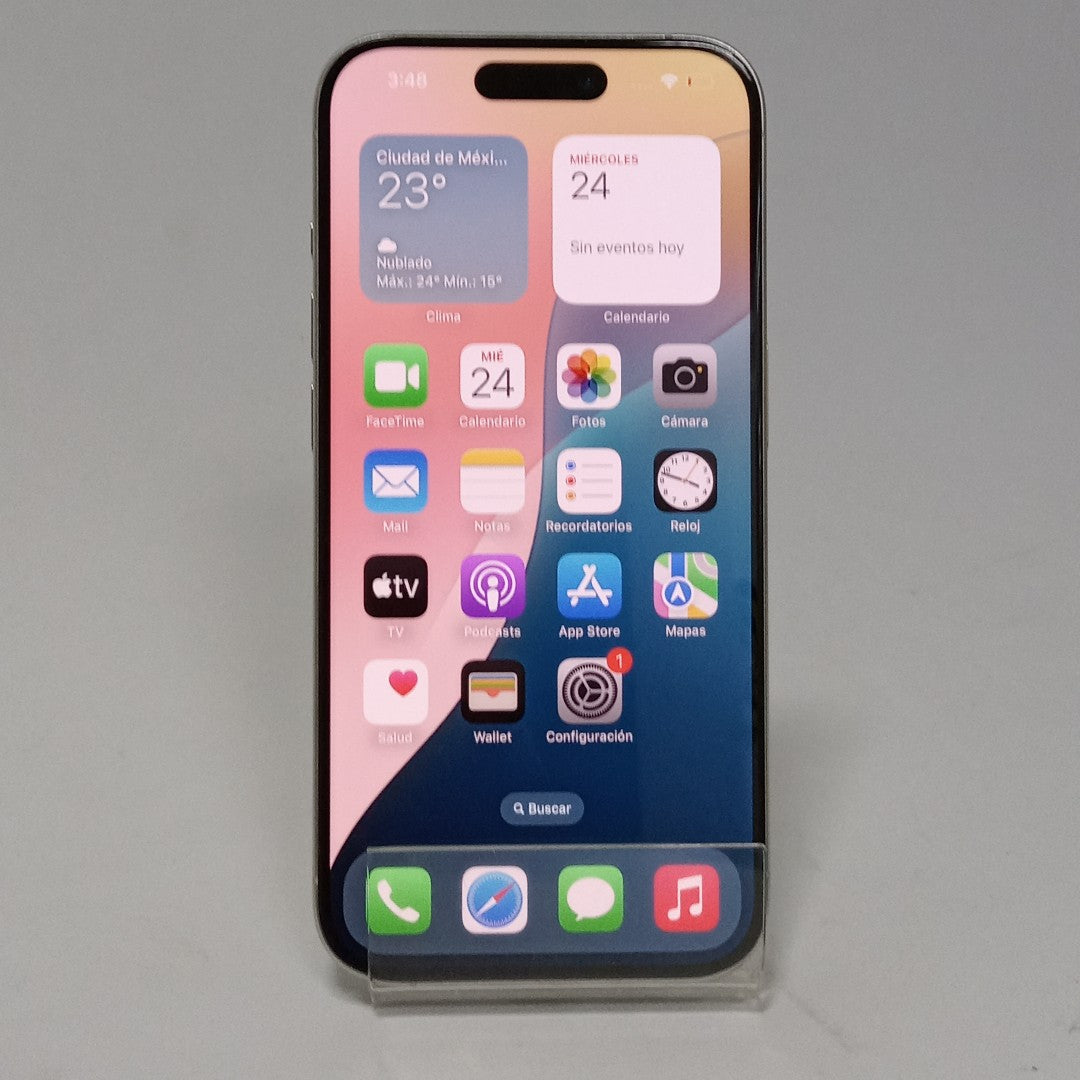 CELULAR APPLE IPHONE 15 PRO A3101 128 GB 8 GB RAM (SEMINUEVO)