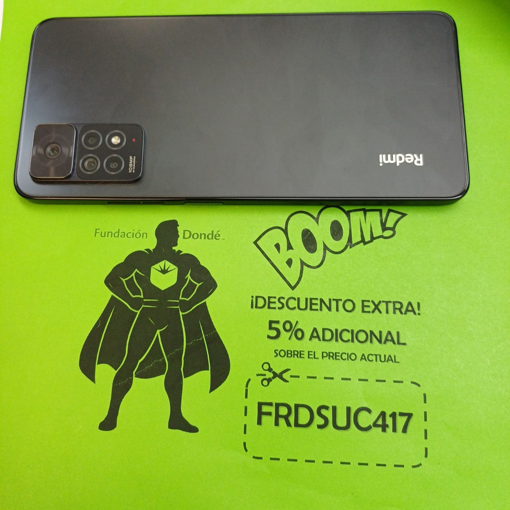 CELULAR XIAOMI REDMI NOTE 11 PRO 2201116TI (2022) 128 GB 6 GB RAM (SEMINUEVO)