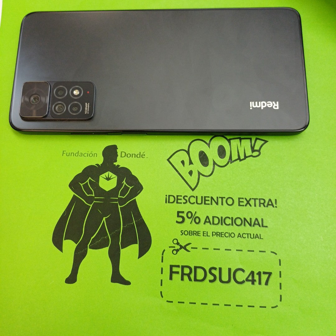 CELULAR XIAOMI REDMI NOTE 11 PRO 2201116TI (2022) 128 GB 6 GB RAM (SEMINUEVO)