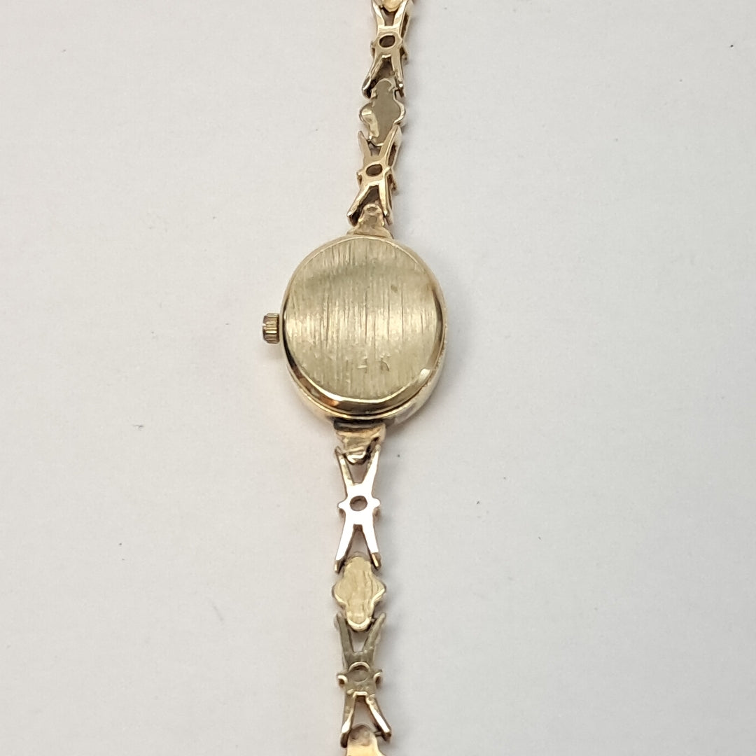 RELOJ CAJA Y PULSO ORO ORO 14 K 16,50 GRMS (SEMINUEVO)