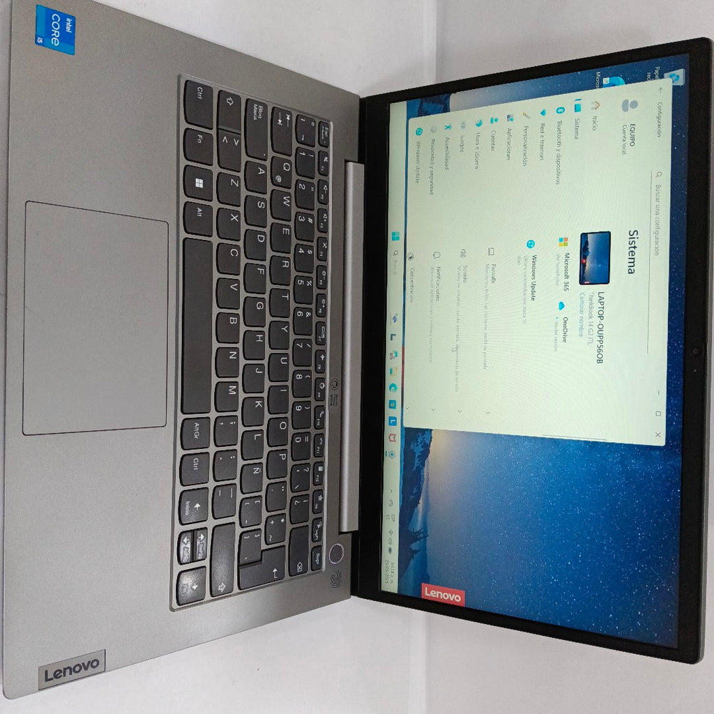 LAPTOP LENOVO THINKBOOK 14 G2 ITL (2023) 256 GB SSD 8 GB RAM (SEMINUEVO)