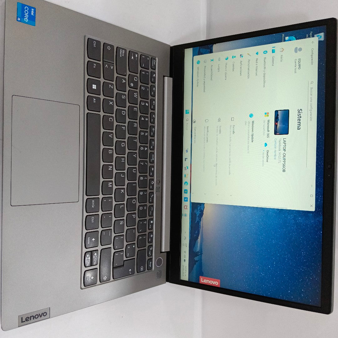 LAPTOP LENOVO THINKBOOK 14 G2 ITL (2023) 256 GB SSD 8 GB RAM (SEMINUEVO)