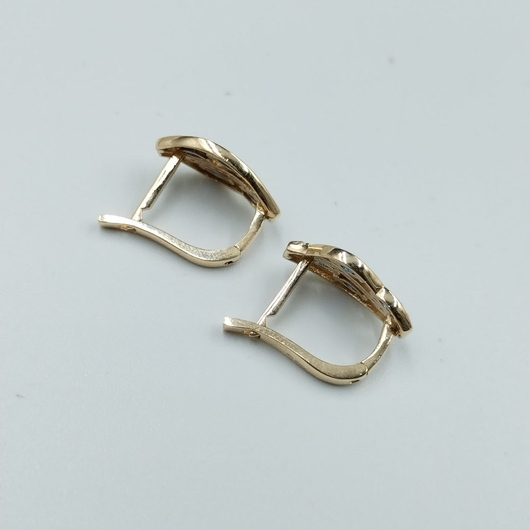 BROQUELES ORO 14K 3.6 (NUEVO)