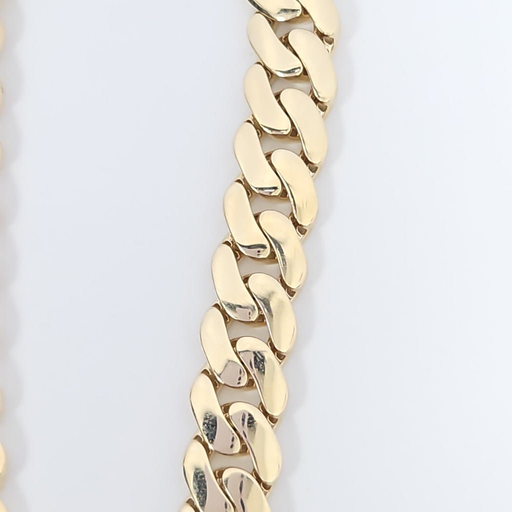 PULSERAS CABALLERO ORO 14K 20.5 (NUEVO)