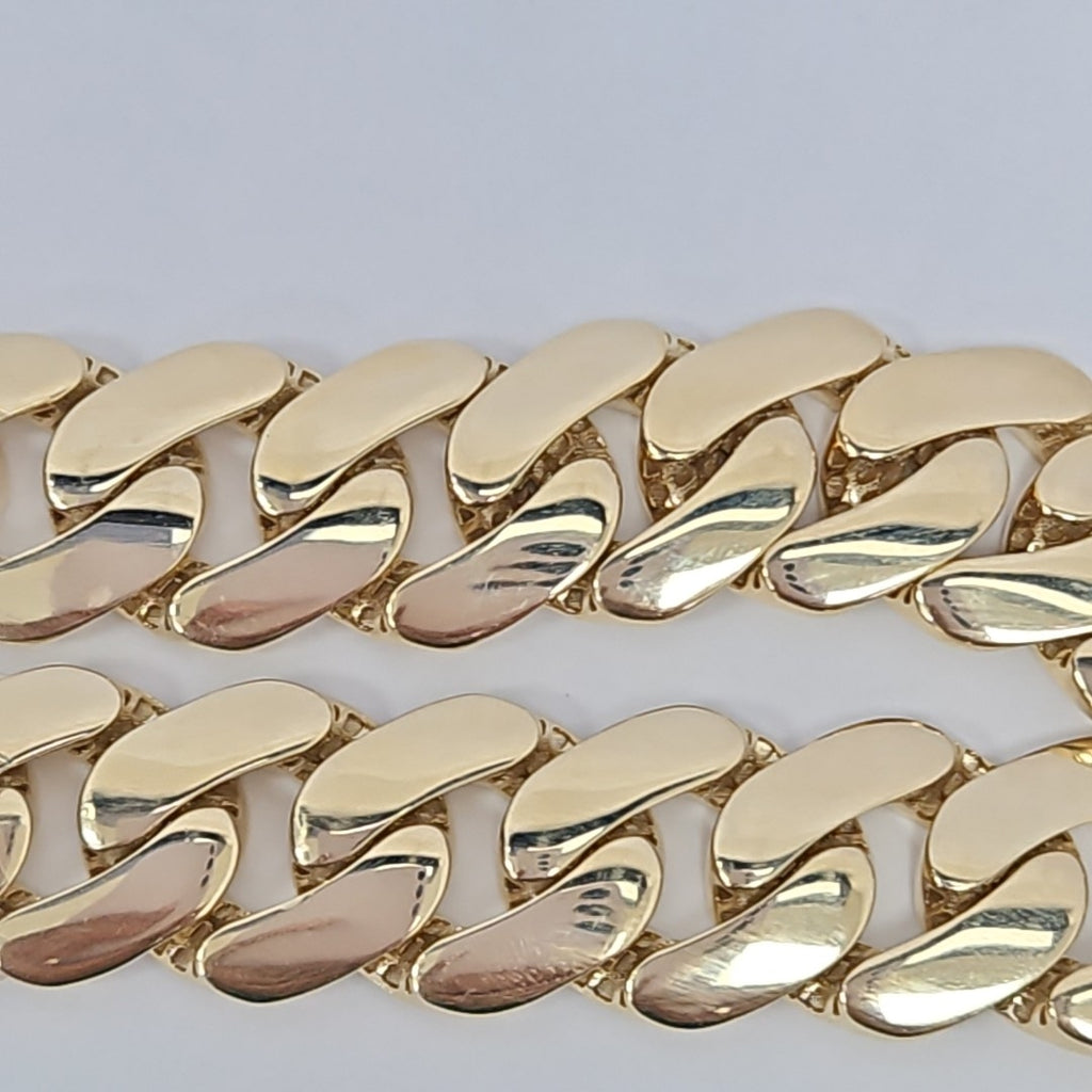PULSERAS CABALLERO ORO 14K 32.5 (NUEVO)