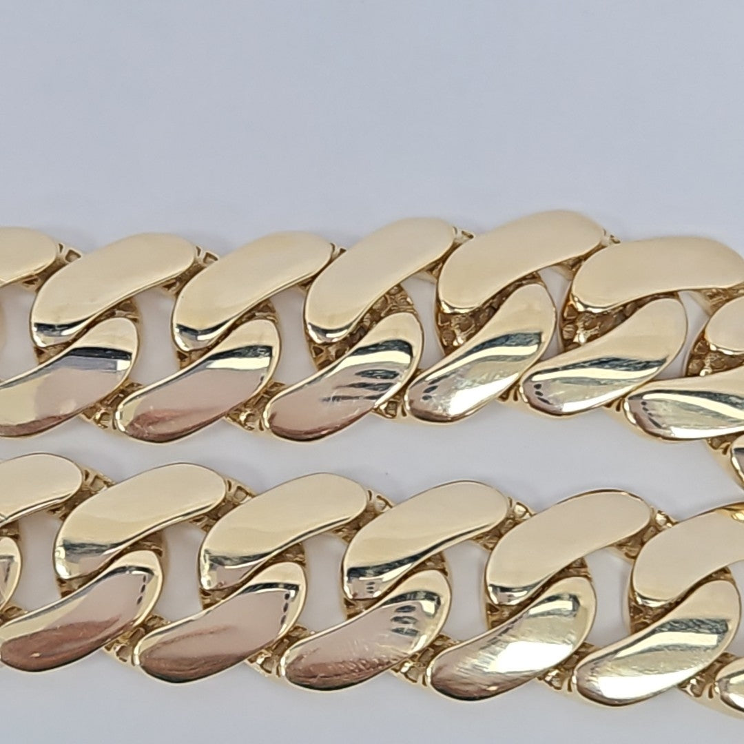 PULSERAS CABALLERO ORO 14K 32.5 (NUEVO)