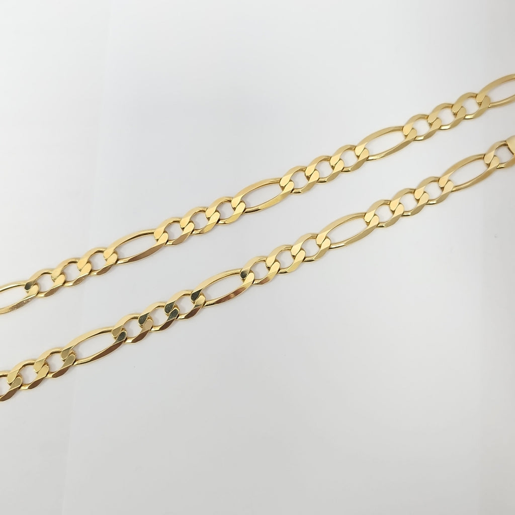 CADENAS CARTIER 3*1 AMARILLA ORO 14K 42.2 (NUEVO)