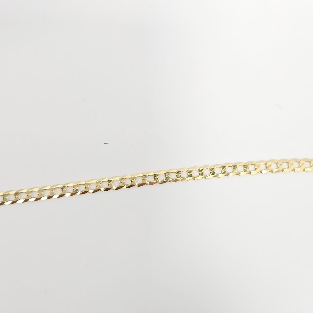 CADENAS BARBADA AMARILLA ORO 14K 6.6 (NUEVO)