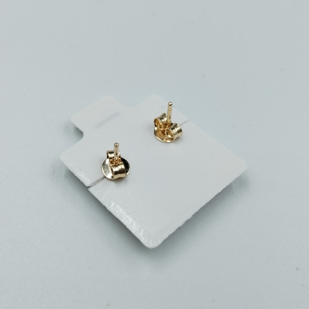 BROQUELES ORO 14K 1.1 (NUEVO)
