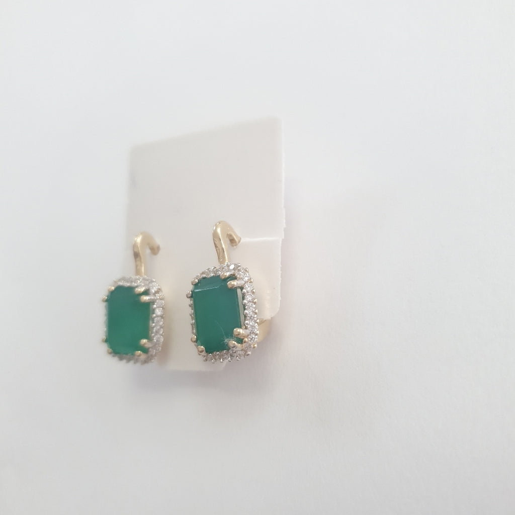 BROQUELES ORO 14K 4 (NUEVO)