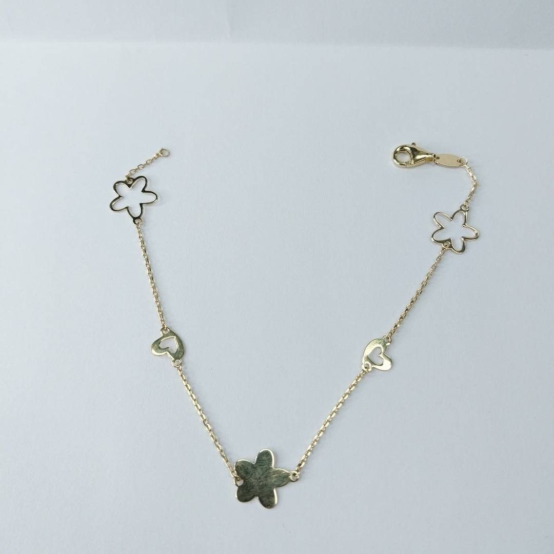 PULSERAS DAMA ORO 14K 1.5 (NUEVO)