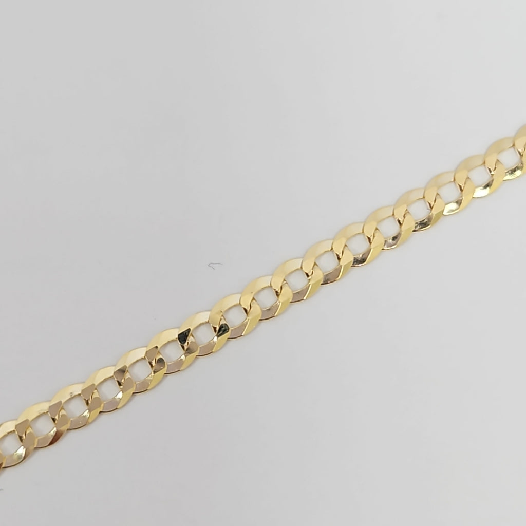 CADENAS BARBADA AMARILLA ORO 10K 5.3 (NUEVO)