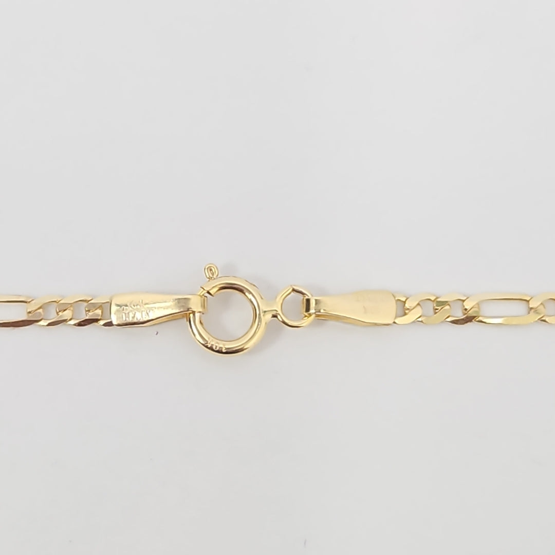 CADENAS CARTIER 3*1 AMARILLA ORO 10K 2.6 (NUEVO)