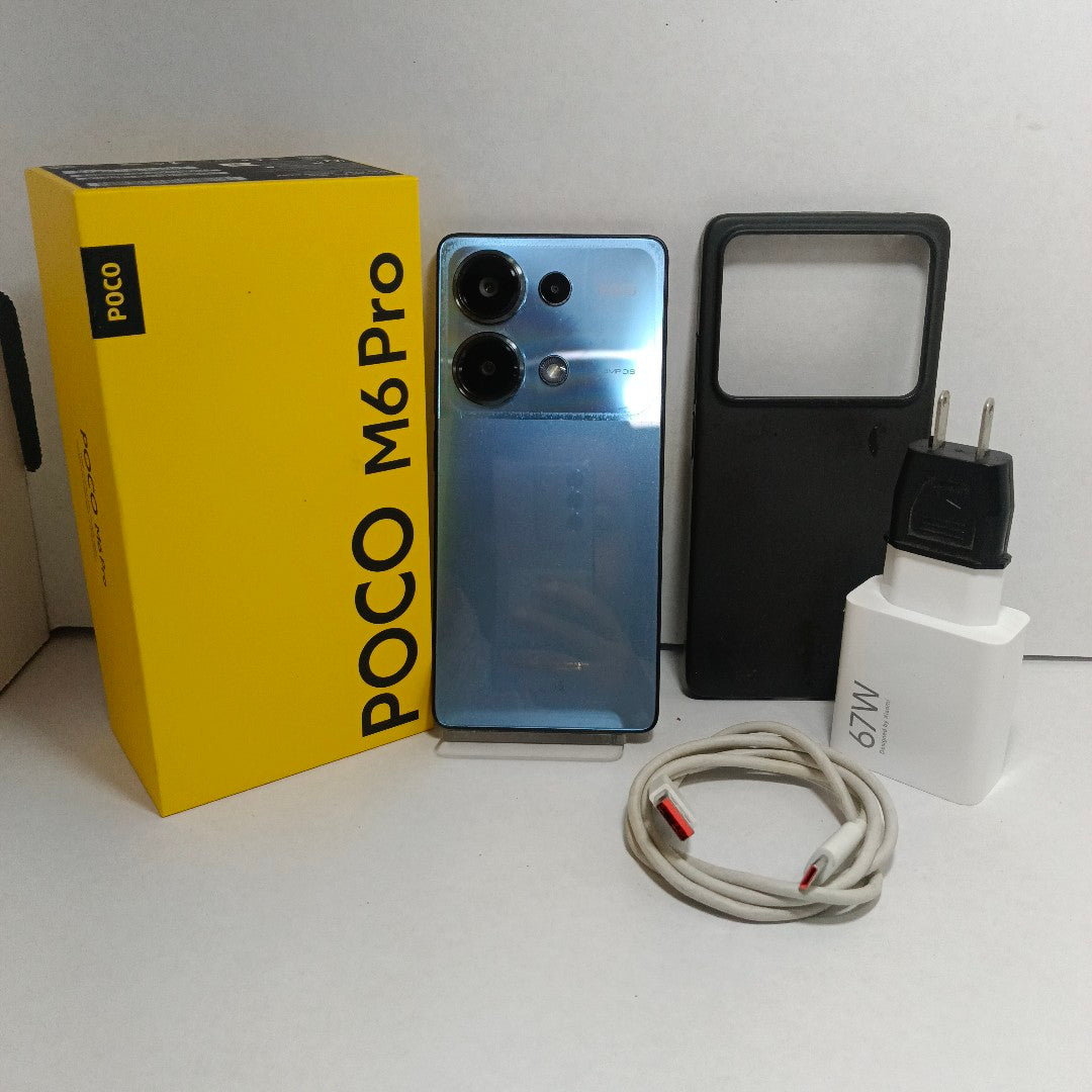 CELULAR XIAOMI POCO M6 PRO 2312FPCA6G (2024) 256 GB 8 GB RAM (SEMINUEVO)