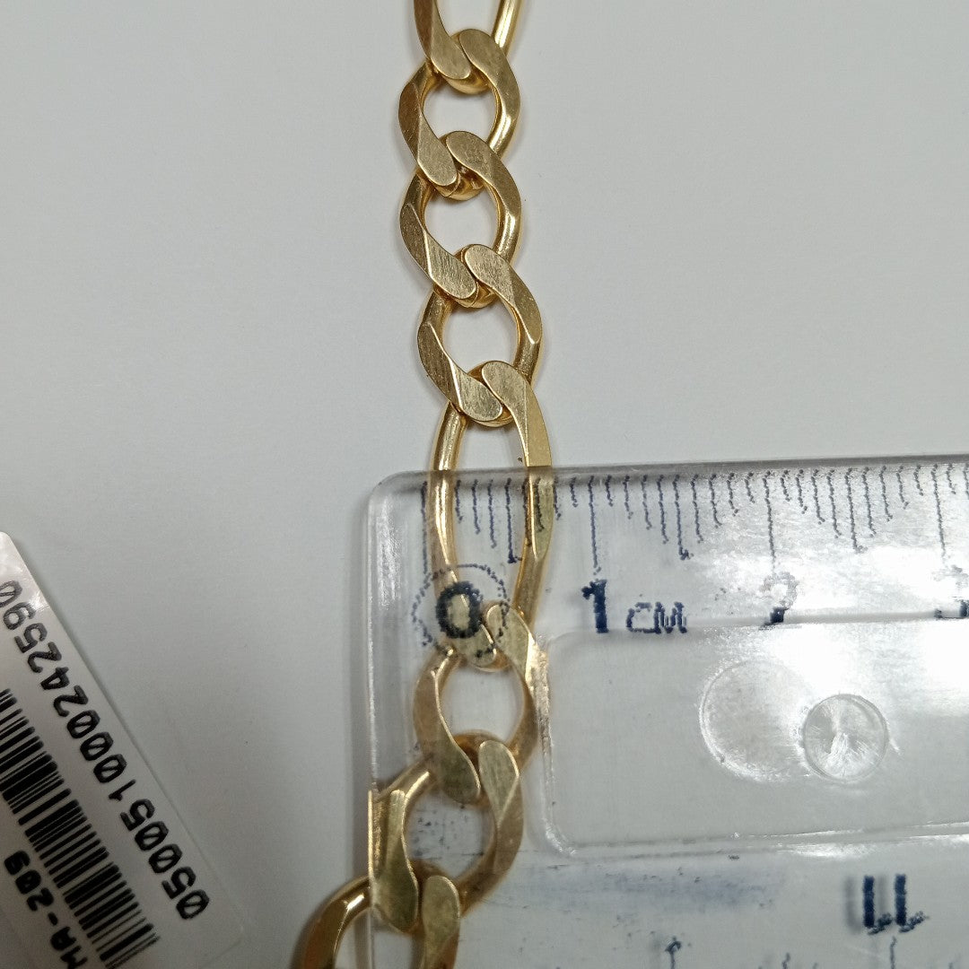PULSERAS CABALLERO CARTIER 3*1 AMARILLA ORO 14K 14.6 (NUEVO)