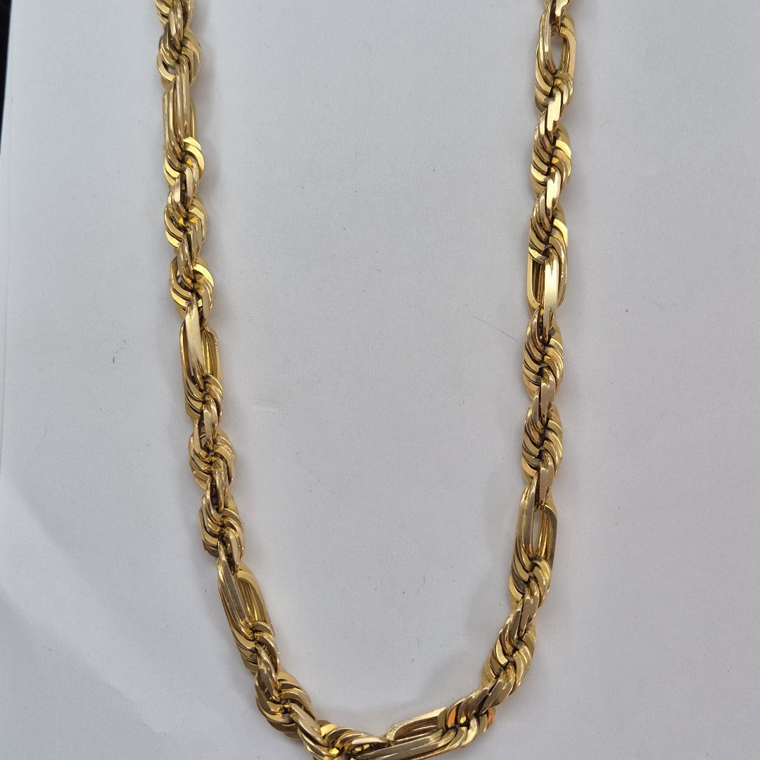 CADENA. ORO. 14 K 268.1 GRMS (SEMINUEVO)