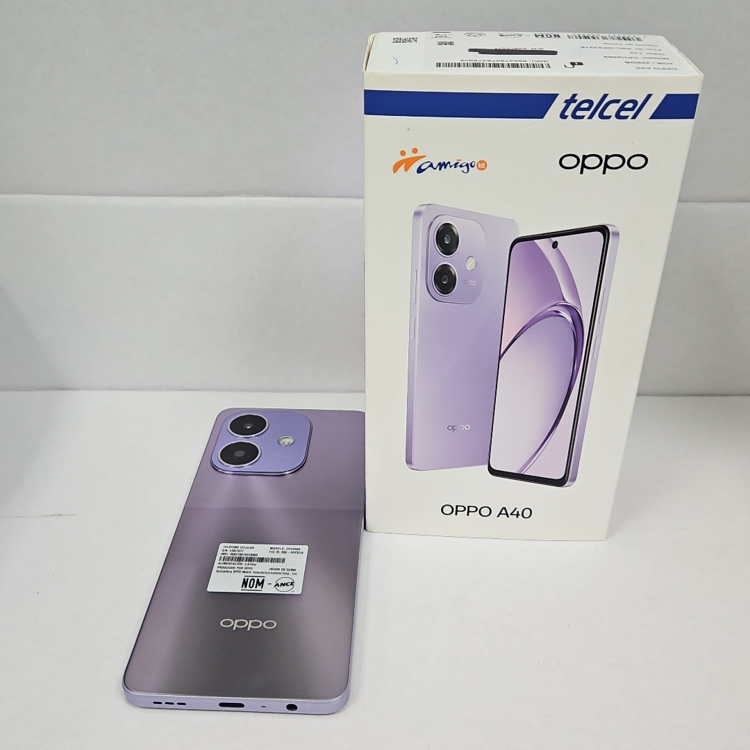 CELULAR OPPO  A40 CPH2669 (2024) 256 GB 4 GB RAM (SEMINUEVO)