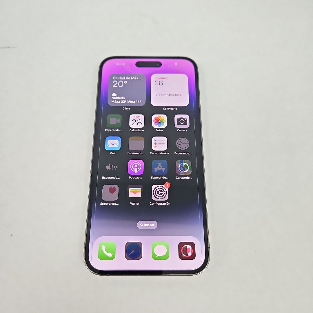 CELULAR APPLE IPHONE 14 PRO MAX A2893 128 GB 6 GB RAM (SEMINUEVO)